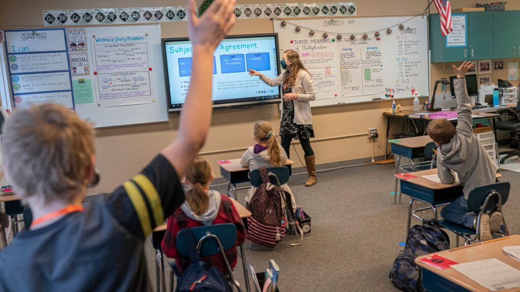 Elem School classroom GettyImages 1231246023 0HLUNn3