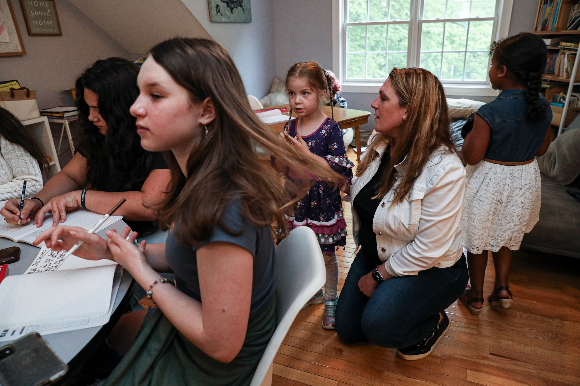 For many home schoolers, parents are no longer doing the teaching