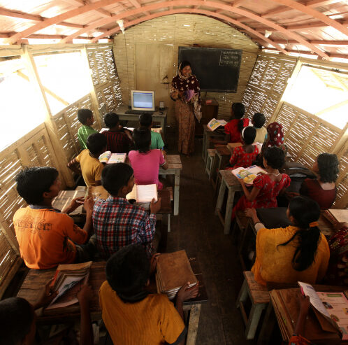 floating schools bangladesh innovative educational models