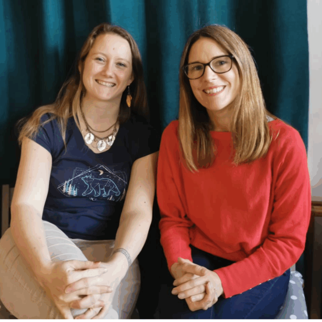 Jo Symes and Alex O'Neill